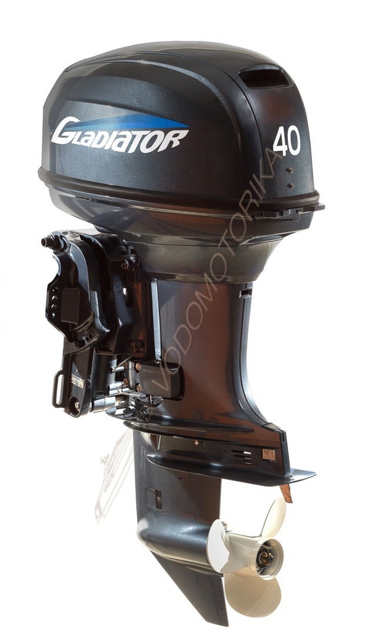 Лодочный мотор GLADIATOR G40FHS  40 л.с. двухтактный