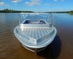 Алюминиевая моторно-гребная лодка Вятка Профи 40